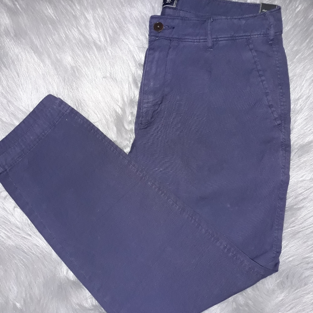 Abercrombie & Fitch blue pants 33x32